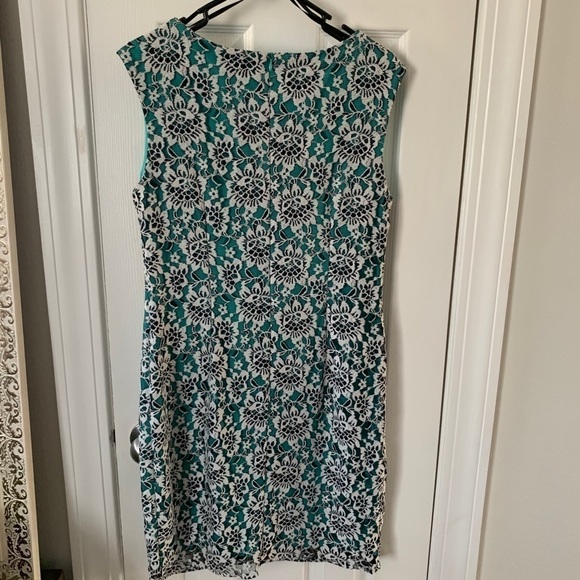 Madison Leigh Green and white Dreas Size 12 #224 - Picture 2 of 10